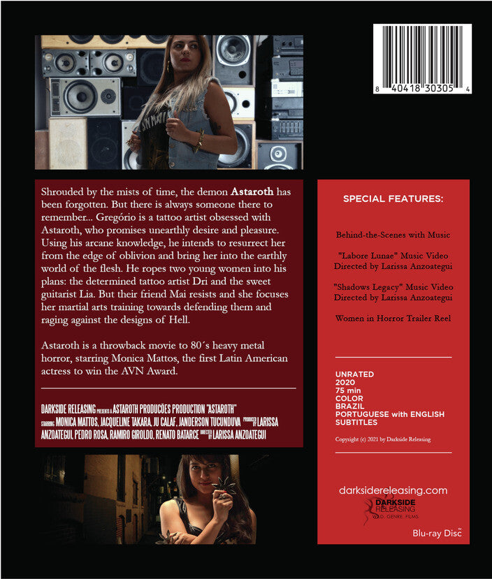 astaroth - Back Panel - Blu-ray