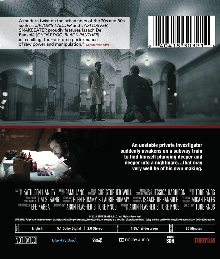 snakeeater - Back Panel - Blu-ray