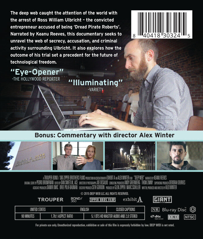 Deep Web - Back Panel - 