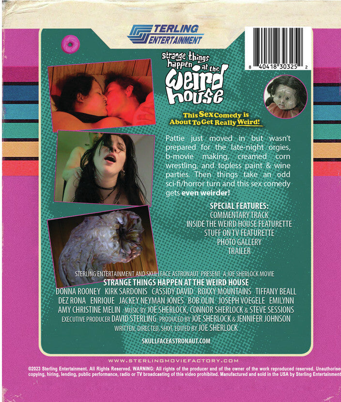 Strange Things Happen at the Weird House [Blu-ray] - Back Panel - 