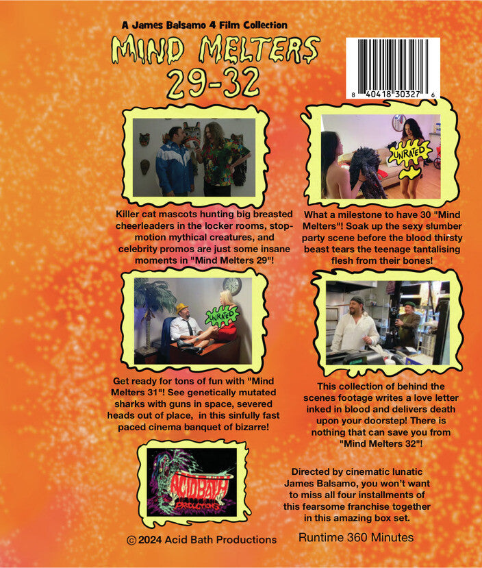 Maximal Melters: Mind Melters 29-32 - Back Panel - 