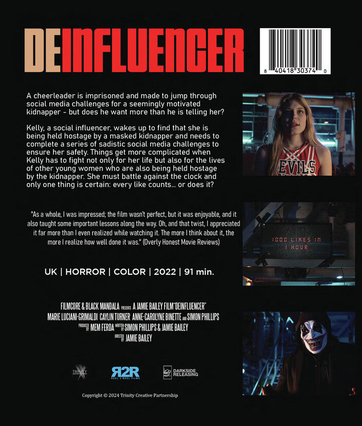 deinfluencer - Back Panel - Blu-ray