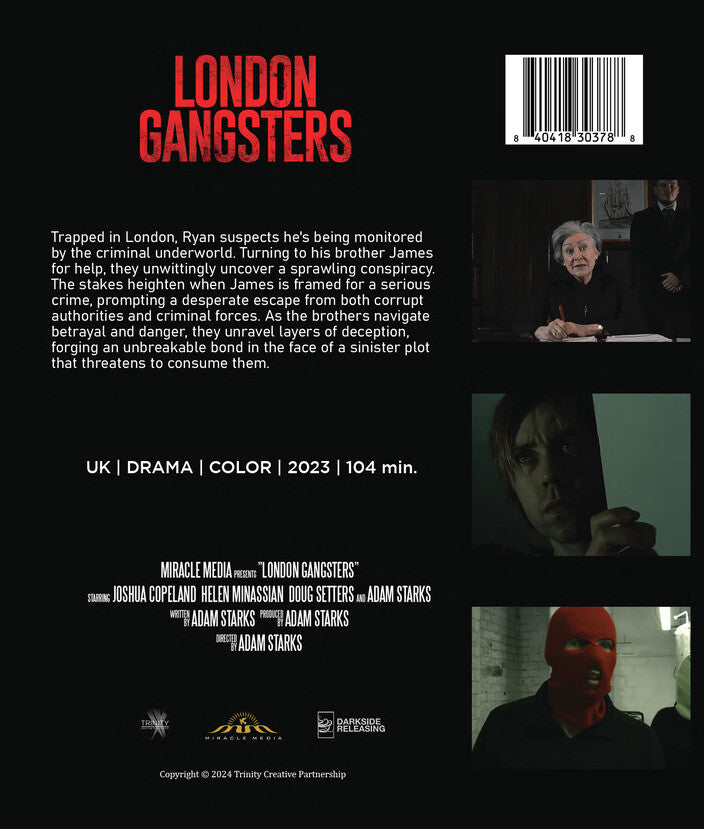 London Gangsters - Back Panel - 