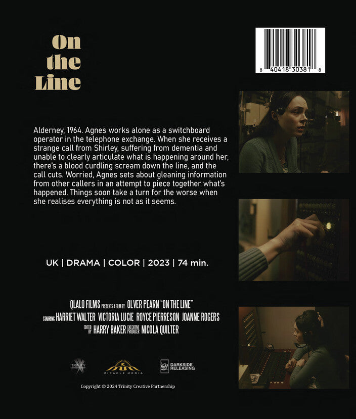 on the line - Back Panel - Blu-ray