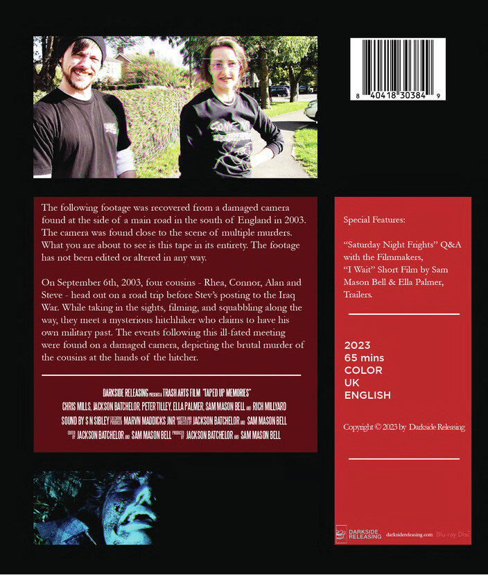 taped-up memories - Back Panel - Blu-ray