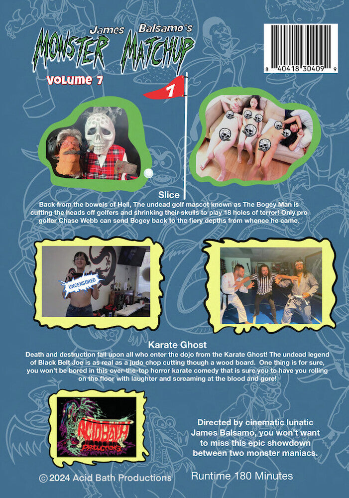 Monster Matchup - Volume 7 - Back Panel - 
