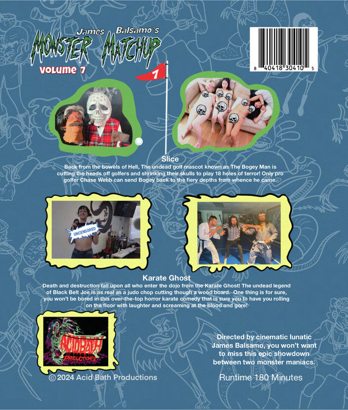 Monster Matchup - Volume 7 - Back Panel - 
