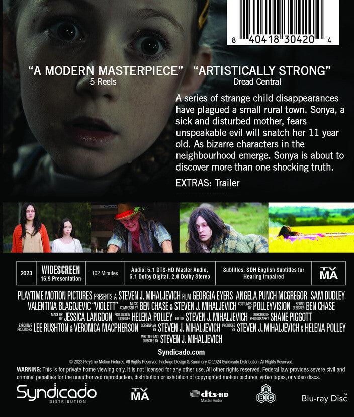 violett - Back Panel - Blu-ray