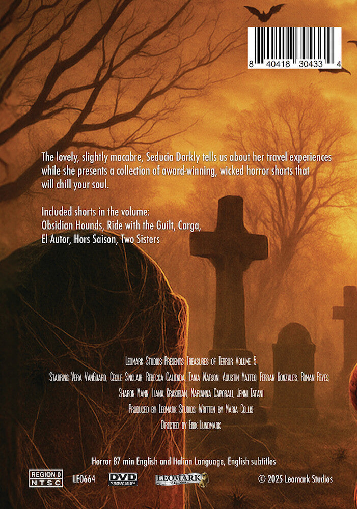 Treasure of Terror Vol 5 - Back Panel - 