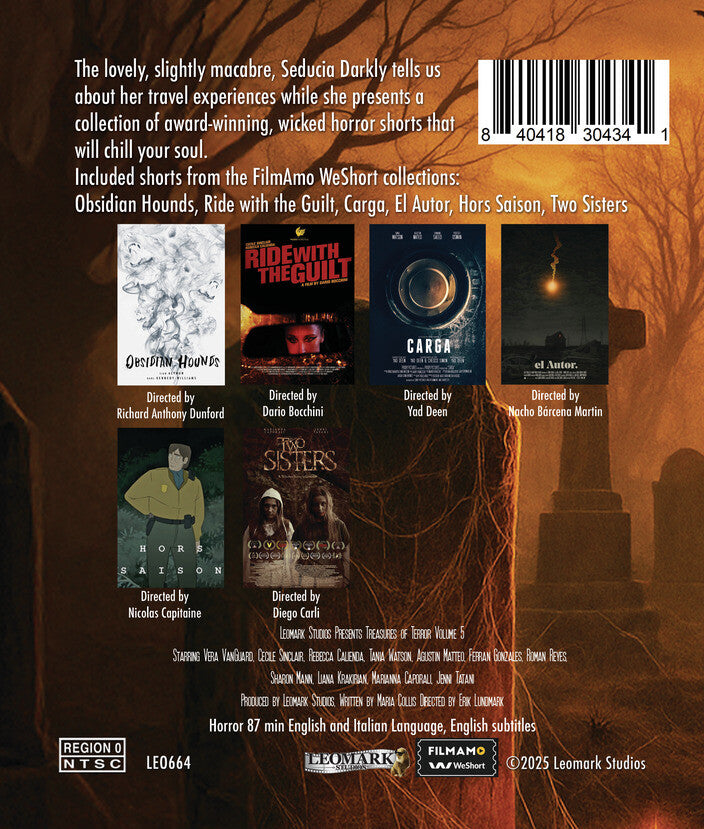 Treasure of Terror Vol 5 - Back Panel - 