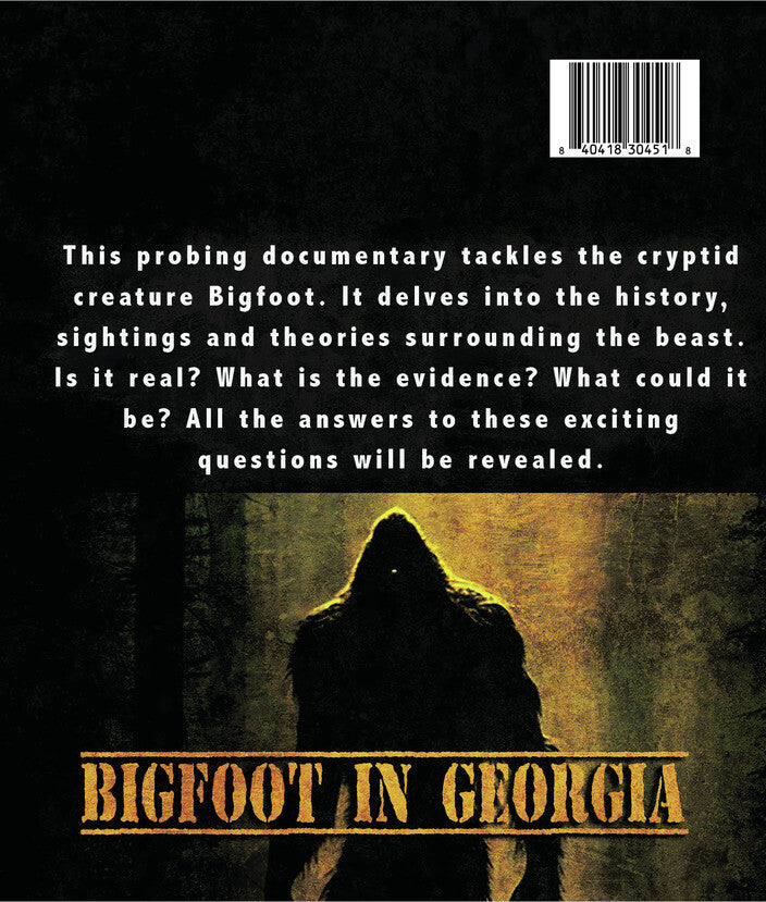 bigfoot in georgia - Back Panel - Blu-ray