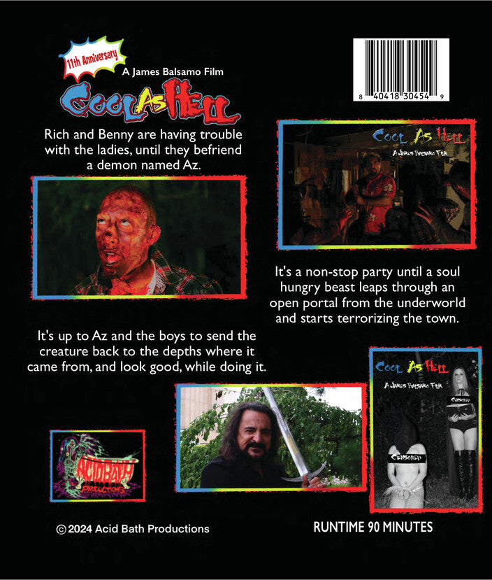Cool As Hell 11th Anniversary - Back Panel - 