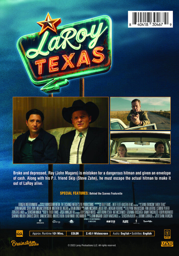 LaRoy, Texas - Back Panel - 