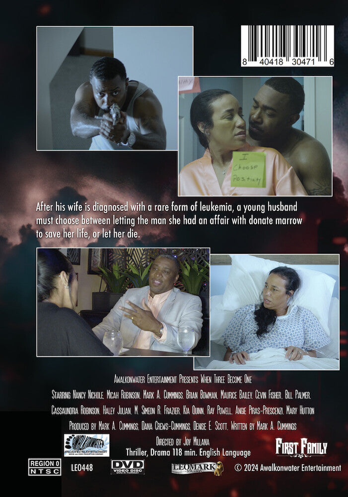 when three become one - Back Panel - DVD