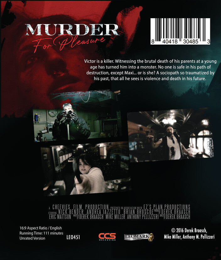 murder for pleasure - Back Panel - Blu-ray