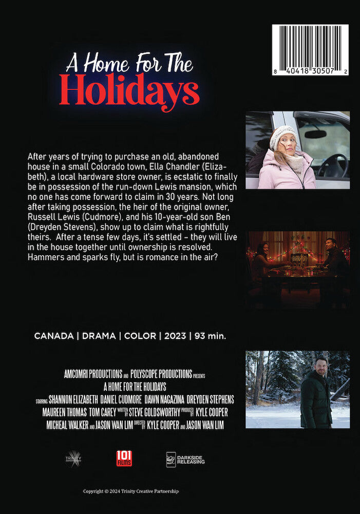 a home for the holidays - Back Panel - DVD
