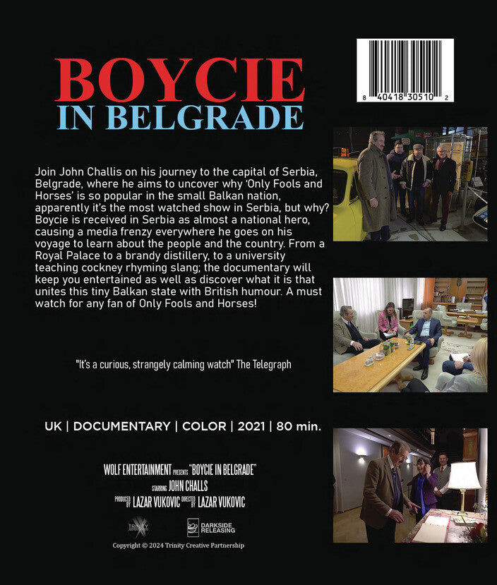 Boycie in Belgrade - Back Panel - 