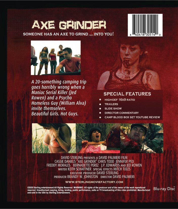 axegrinder - Back Panel - Blu-ray