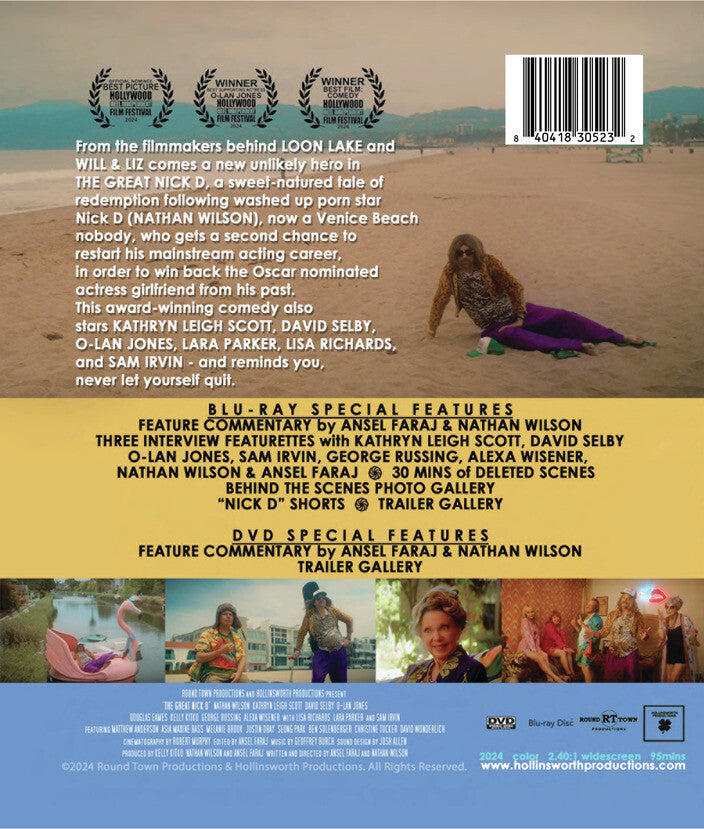 the great nick d - Back Panel - Blu-ray