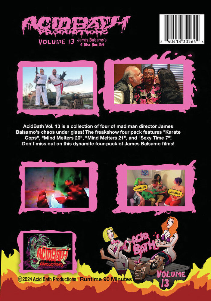 AcidBath Vol. 13 - Back Panel - 