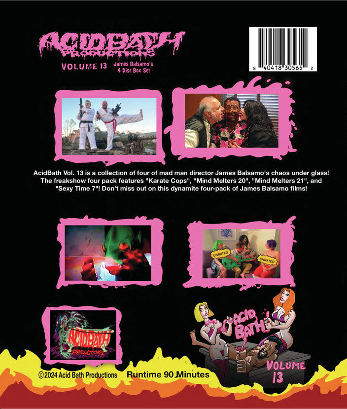 AcidBath Vol. 13 - Back Panel - 