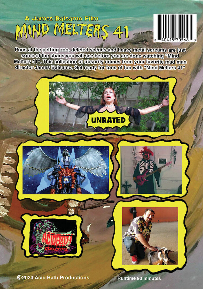 Mind Melters 41 - Back Panel - 