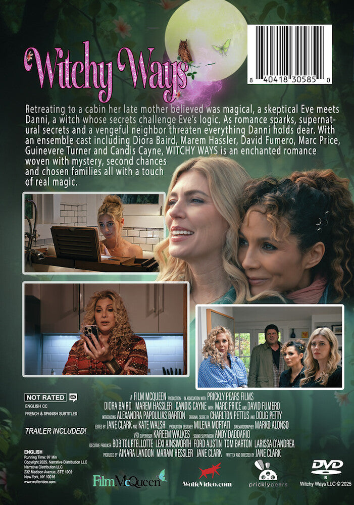 witchy ways - Back Panel - DVD