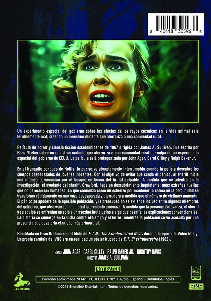 nastie - Back Panel - DVD