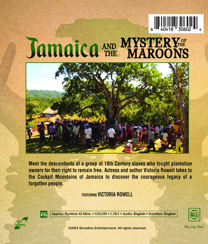 jamaica and the mystery of the maroons - Back Panel - Blu-ray