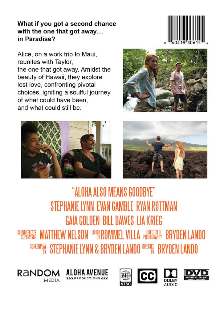 aloha also means goodbye - Back Panel - DVD