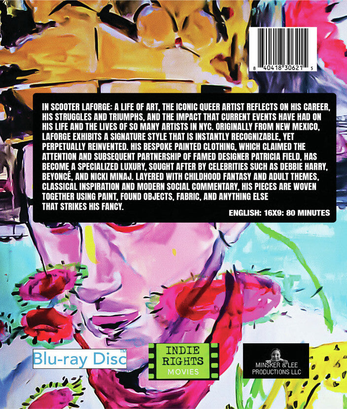 scooter laforge: a life of art - Back Panel - Blu-ray