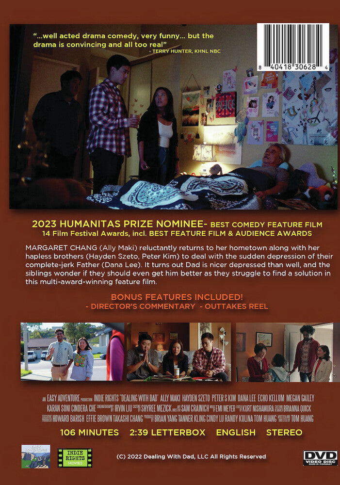 dealing with dad - Back Panel - DVD