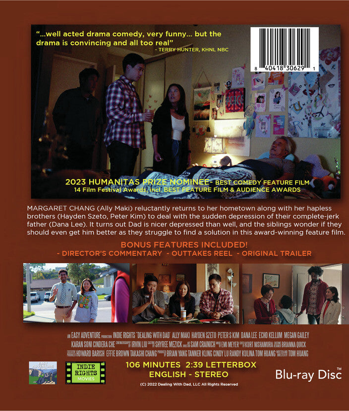 dealing with dad - Back Panel - Blu-ray