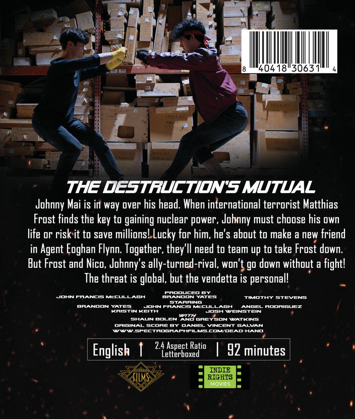 dead hand - Back Panel - Blu-ray