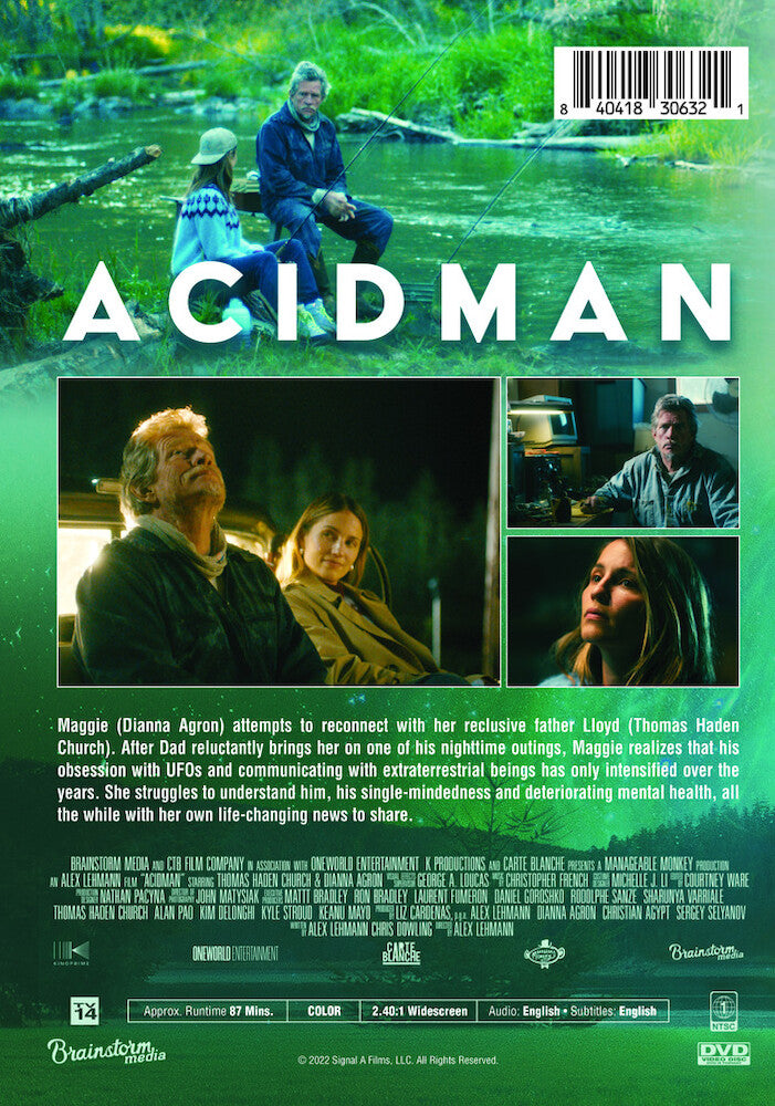 acidman - Back Panel - DVD