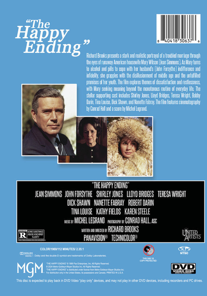 The Happy Ending - Back Panel - 