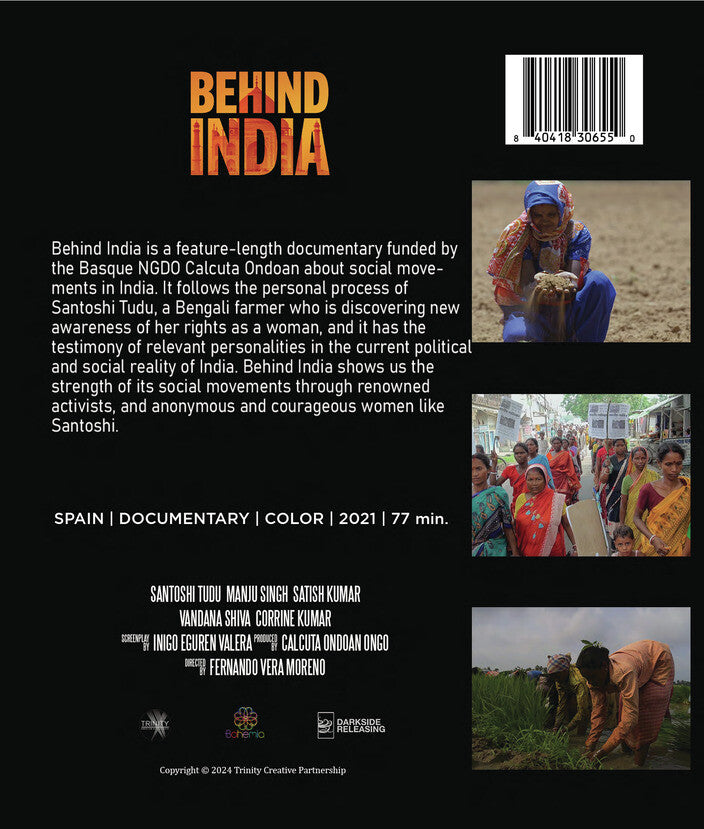 Behind India - Back Panel - 