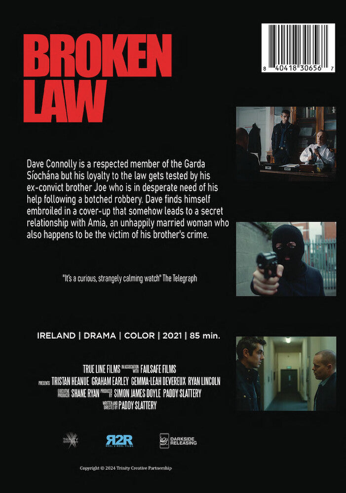 Broken Law - Back Panel - 