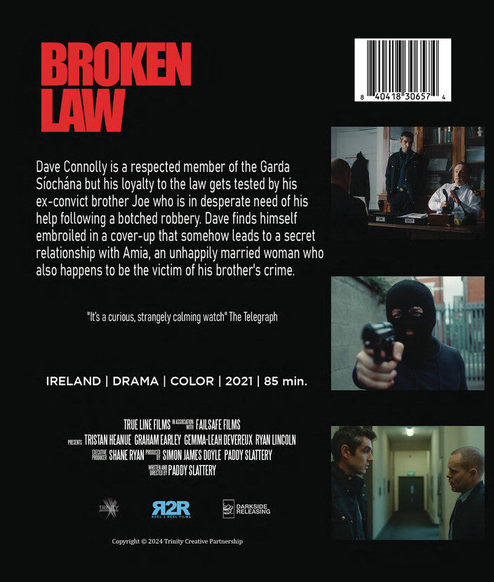 Broken Law - Back Panel - 