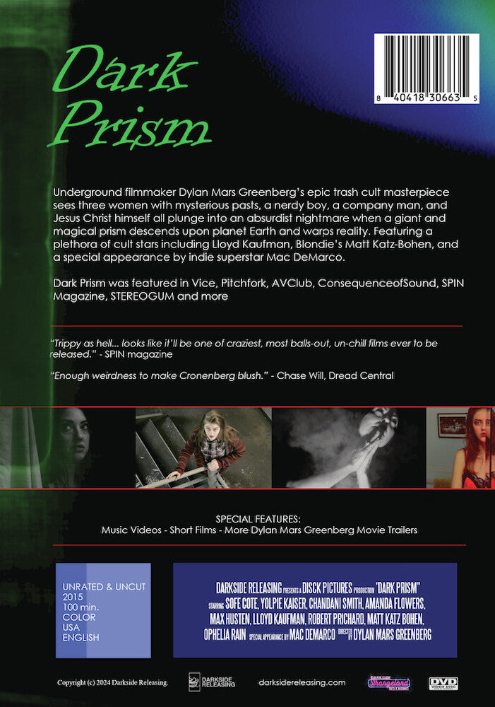Dark Prism - Back Panel - 