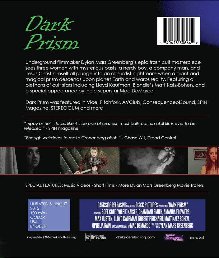 Dark Prism - Back Panel - 
