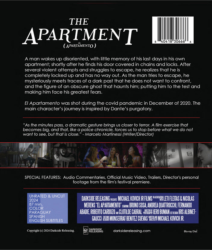 El Apartamento - Back Panel - 