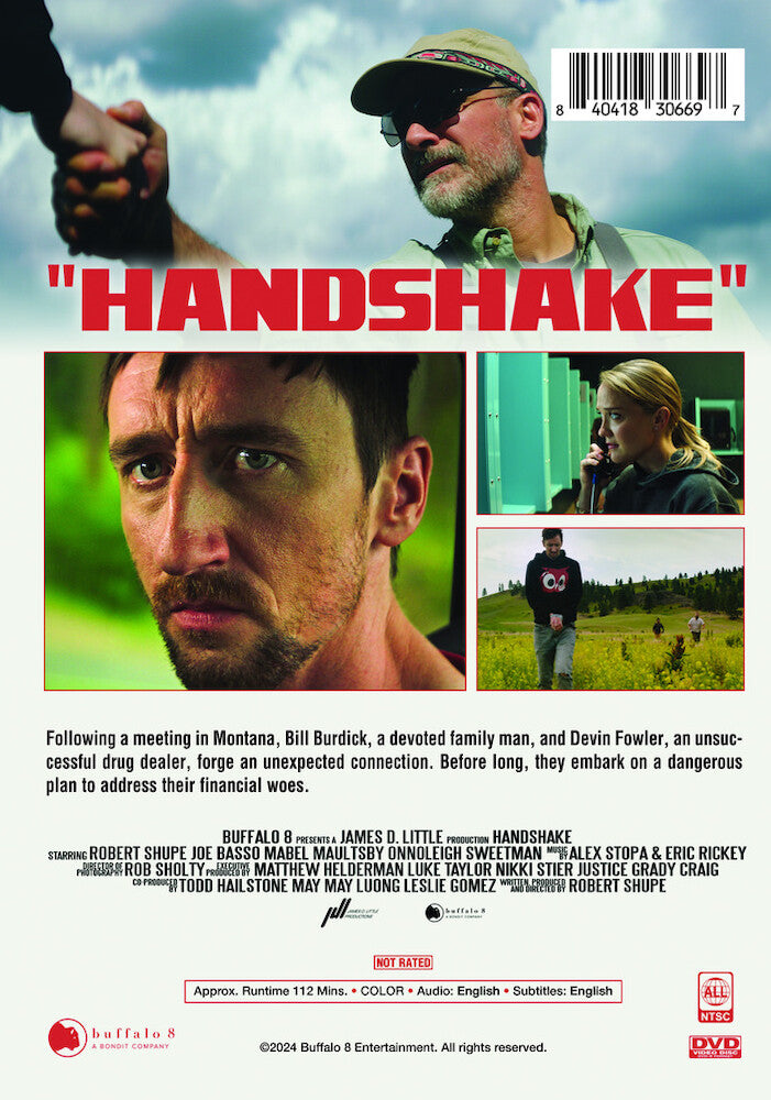 handshake - Back Panel - DVD