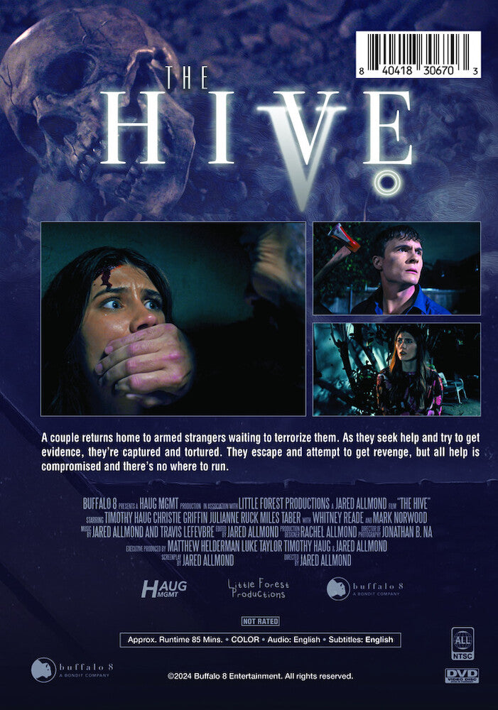 the hive - Back Panel - DVD