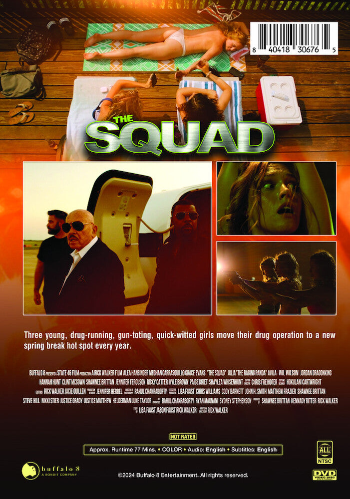 the squad - Back Panel - DVD