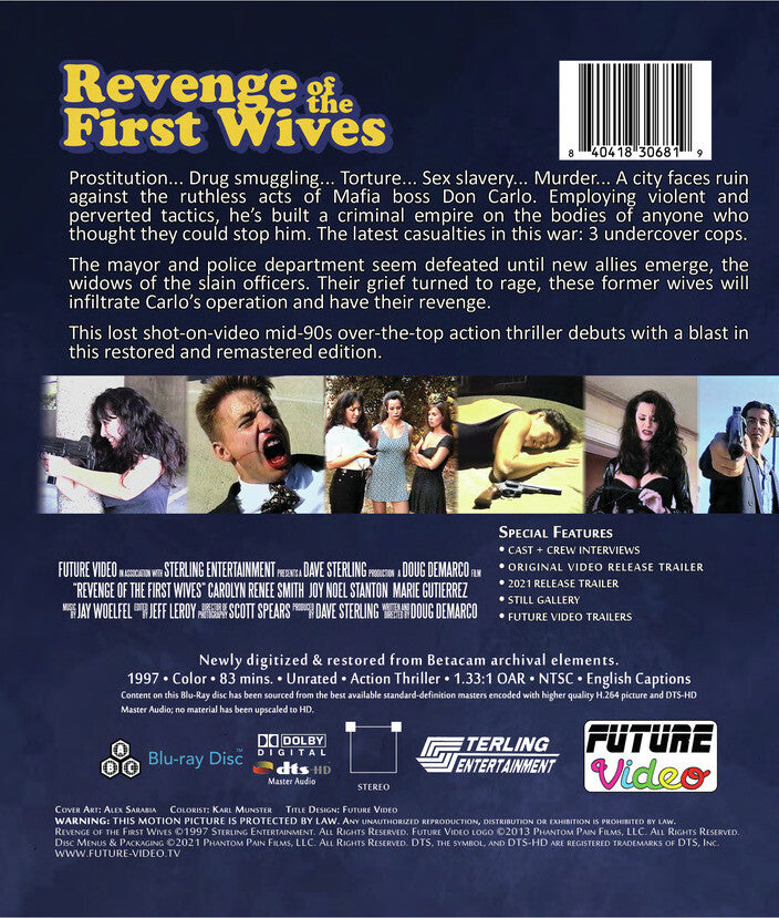 Revenge of the First Wives - Back Panel - 