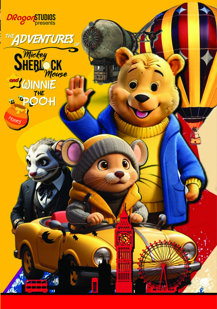 the adventures of mickey sherlock mouse and winnie the pooh - DVD