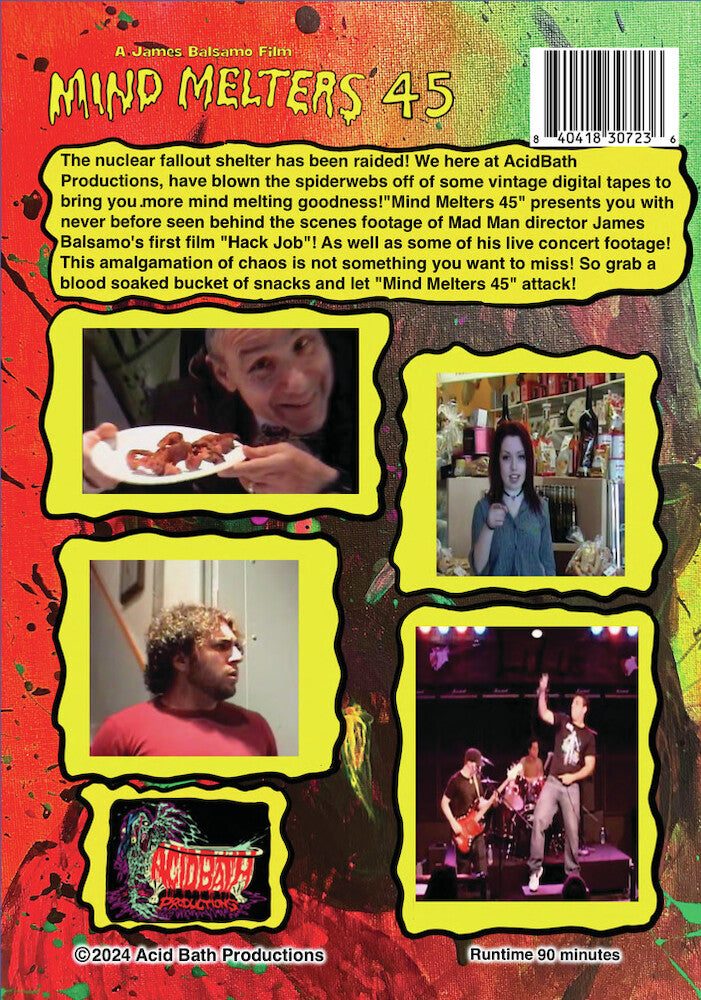 Mind Melters 45 - Back Panel - 