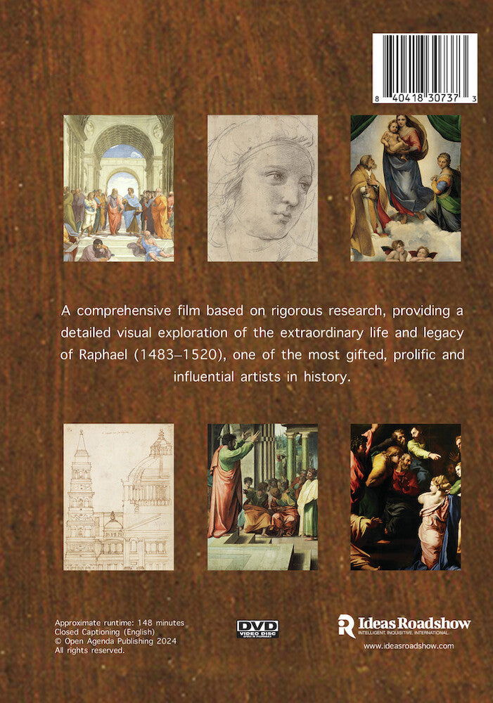 Raphael: A Portrait (Educational Version - Includes Public Performance Rights) - Back Panel - 