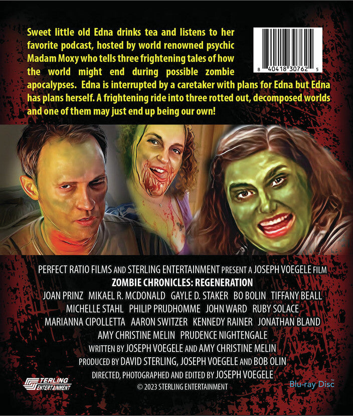 zombie chronicles: regeneration - Back Panel - Blu-ray